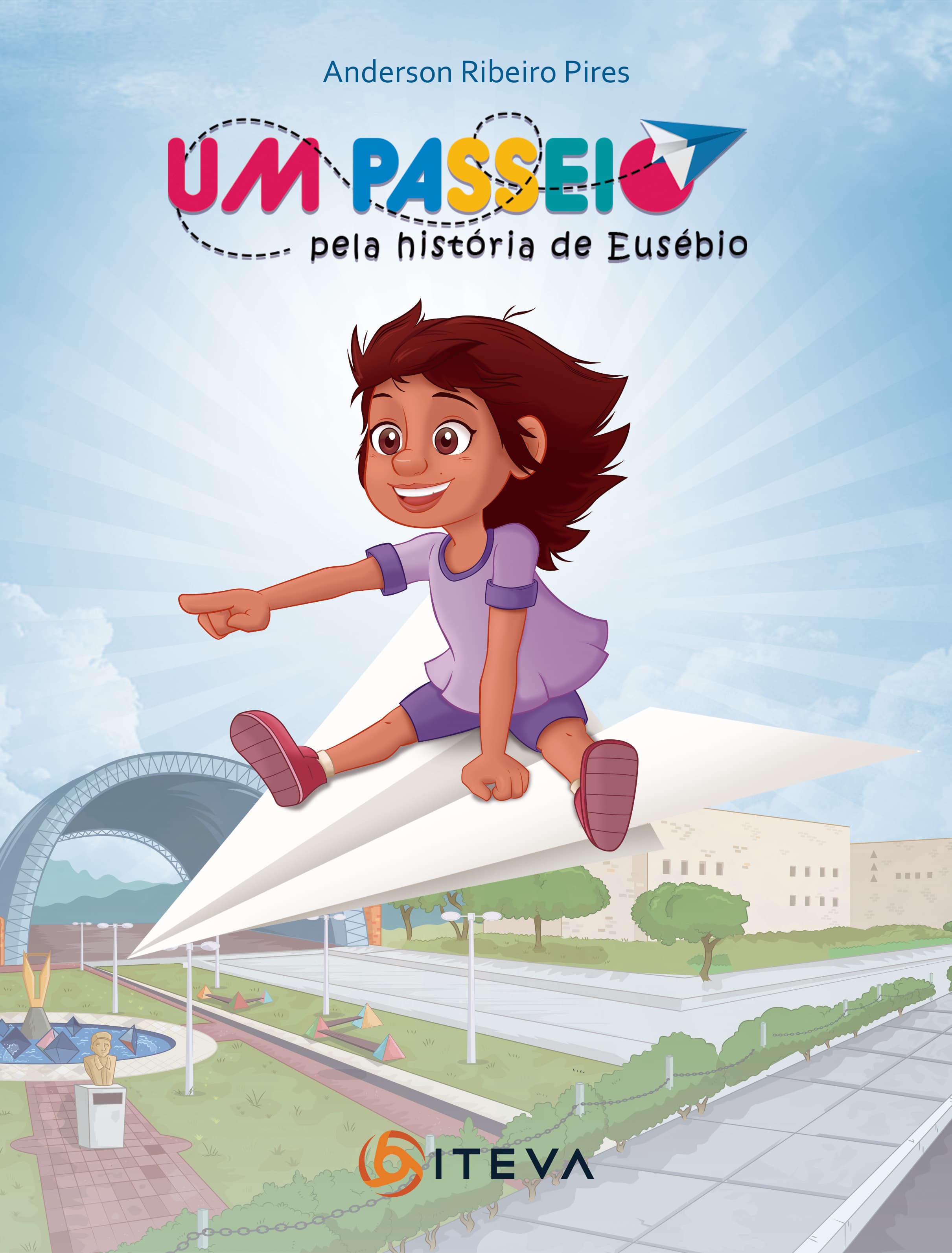 Capa da Um passeio pela história de Eusébio