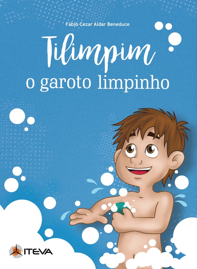 Capa da Tilimpim: o Garoto Limpinho