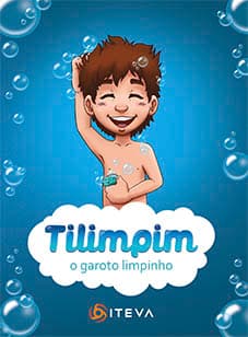 Capa da Tilimpim: o Garoto Limpinho