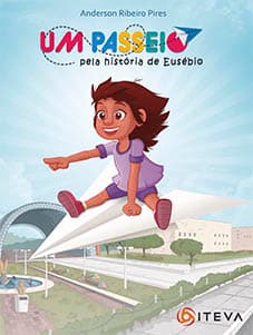 Capa da Um passeio pela história de Eusébio
