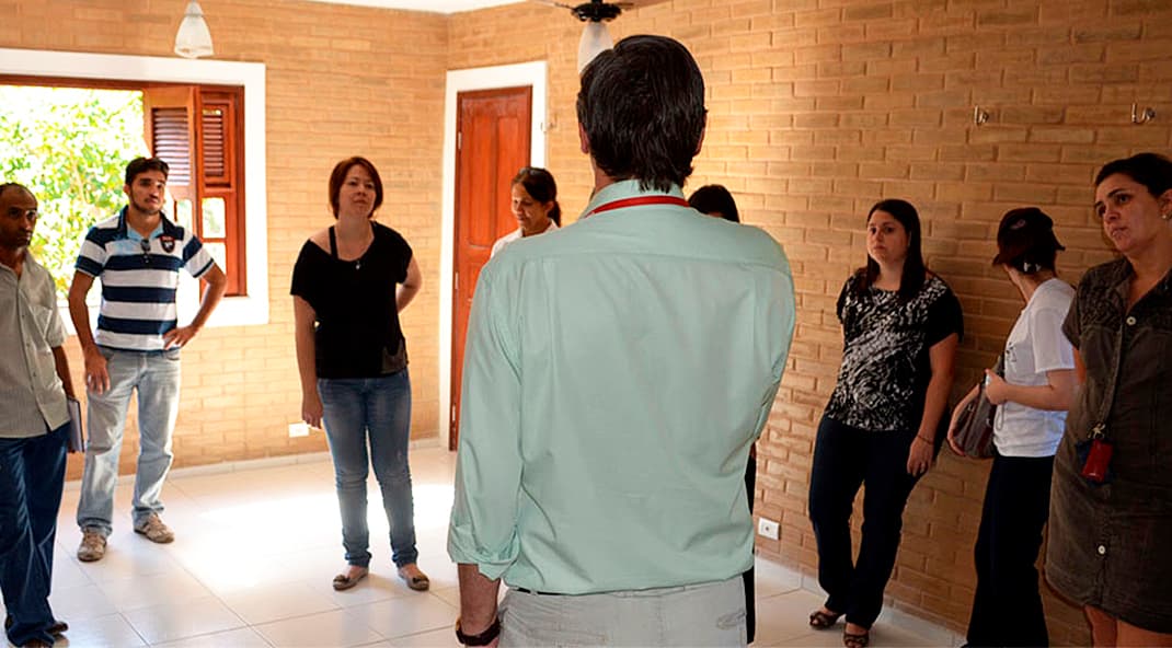 Alunos do curso de arquitetura da FIC visitam Iteva