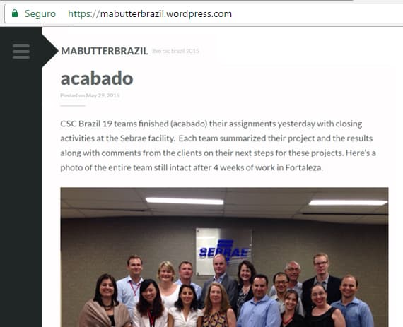 CSC Brazil 19 teams finished é destaque na MABUTTERBRAZIL