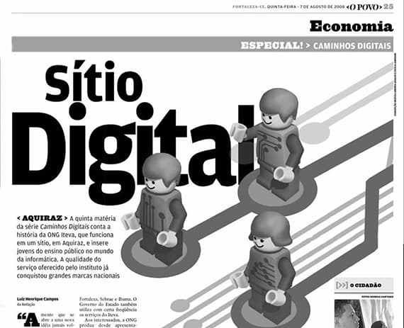 O Projeto Midiacom é notícia no Jornal O Povo