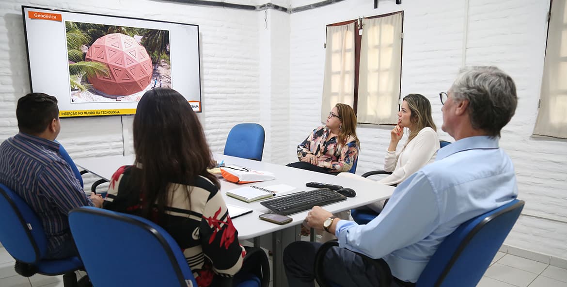 Visita da primeira-dama do Ceará